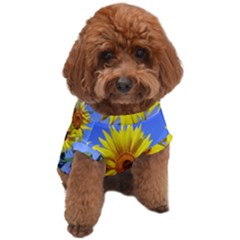Sunflower Gift Dog T-shirt