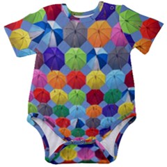 Umbrella Baby Short Sleeve Bodysuit