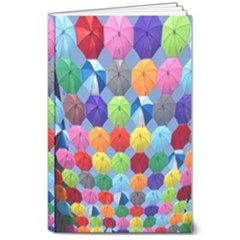 Umbrella 8  X 10  Softcover Notebook by artworkshop