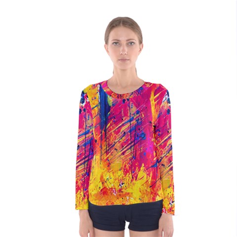 Various Colors Women s Long Sleeve Tee by artworkshop