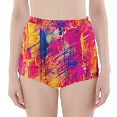 Various Colors High-waisted Bikini Bottoms by artworkshop