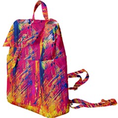 Various Colors Buckle Everyday Backpack by artworkshop