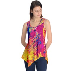 Various Colors Sleeveless Tunic