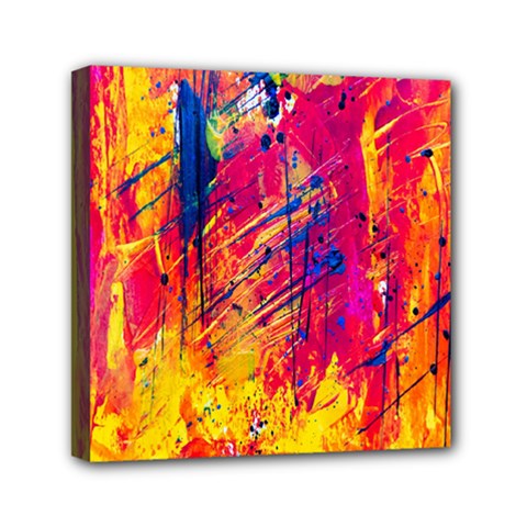 Various Colors Mini Canvas 6  X 6  (stretched) by artworkshop