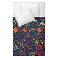 Doodle Pattern Duvet Cover Double Side (single Size) by Grandong