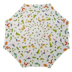 Vector Baby Dino Seamless Pattern Straight Umbrellas by Grandong