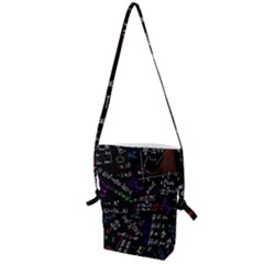 Mathematics  Physics Maths Math Pattern Folding Shoulder Bag by Grandong