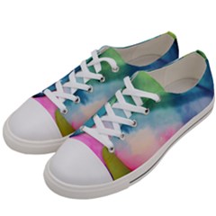 Heart Design Men s Low Top Canvas Sneakers by Trending