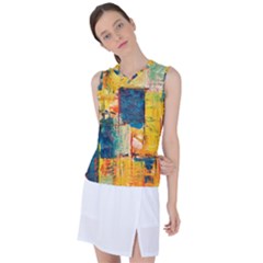 Wall Art Women s Sleeveless Sports Top by artworkshop