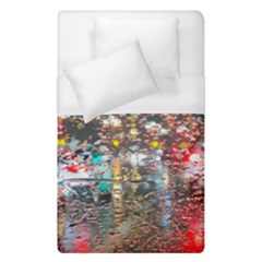 Water Droplets Duvet Cover (single Size) by artworkshop