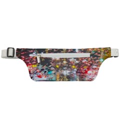 Water Droplets Active Waist Bag