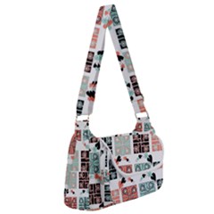 Mint Black Coral Heart Paisley Multipack Bag