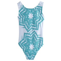 Cloth-design-star Kids  Cut-out Back One Piece Swimsuit