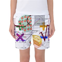 Mathematics Formula Physics School Women s Basketball Shorts by Grandong