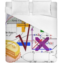 Mathematics Formula Physics School Duvet Cover (california King Size) by Grandong