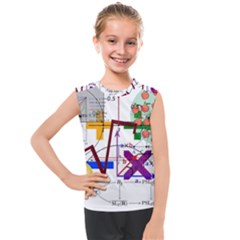 Mathematics Formula Physics School Kids  Mesh Tank Top by Grandong