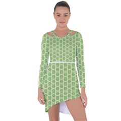 Another-green-design Another-green-design Asymmetric Cut-Out Shift Dress