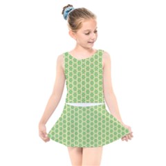 Another-green-design Another-green-design Kids  Skater Dress Swimsuit