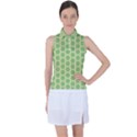 Another-green-design Another-green-design Women s Sleeveless Polo Tee View1