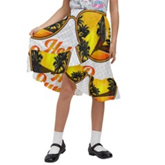 Images (32) Kids  Ruffle Flared Wrap Midi Skirt by Rana123Shop