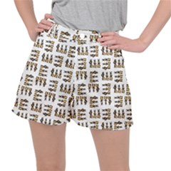 Sketchy Bear Kiddos Women s Ripstop Shorts by dflcprintsclothing