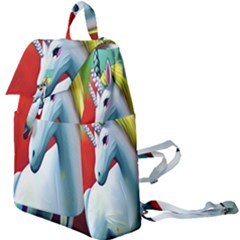 Unicorn Design Buckle Everyday Backpack