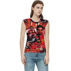 Carlos Sainz Women s Raglan Cap Sleeve Tee