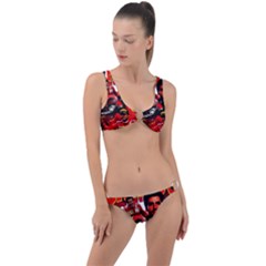 Carlos Sainz Ring Detail Crop Bikini Set by Boster123