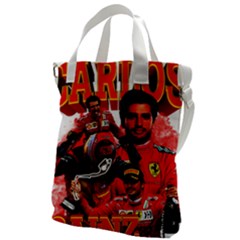 Carlos Sainz Canvas Messenger Bag by Boster123