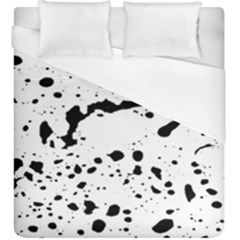 Monochrome Mirage  Duvet Cover (king Size) by dflcprintsclothing