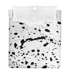 Monochrome Mirage  Duvet Cover Double Side (full/ Double Size) by dflcprintsclothing