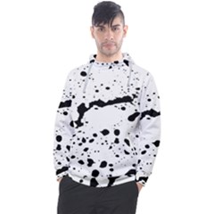 Monochrome Mirage  Men s Pullover Hoodie by dflcprintsclothing