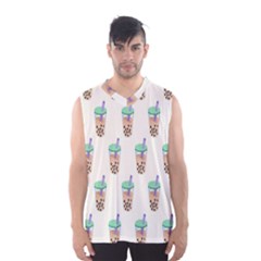 Cute boba Men s Basketball Tank Top