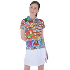 Supersonic Mermaid Chaser Women s Polo Tee