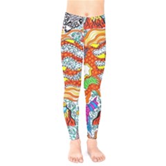 Supersonic Mermaid Chaser Kids  Classic Winter Leggings