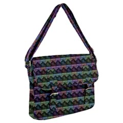 Inspirational Think Big Concept Pattern Buckle Messenger Bag by dflcprintsclothing