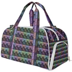 Inspirational Think Big Concept Pattern Burner Gym Duffel Bag by dflcprintsclothing