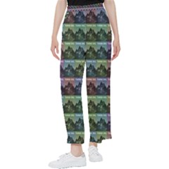 Inspirational Think Big Concept Pattern Women s Pants  by dflcprintsclothing
