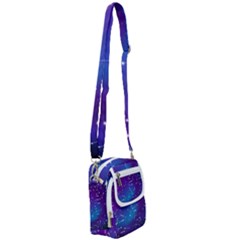 Realistic Night Sky With Constellations Shoulder Strap Belt Bag by Cowasu