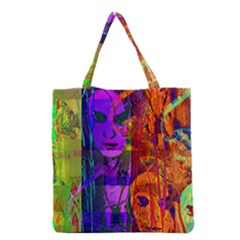 Lou Grocery Tote Bag by MRNStudios