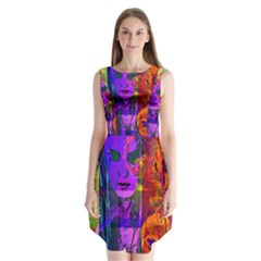 Lou Sleeveless Chiffon Dress  