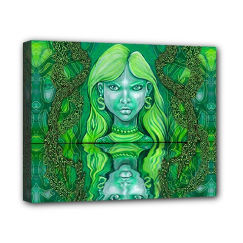 Verdant Reflections: Money Girl by crumpeffect