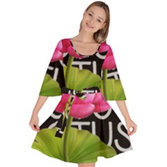 Lotus2 Velour Kimono Dress by RuuGallery10