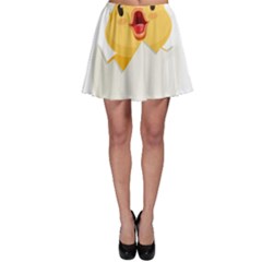 Cute Chick Skater Skirt by RuuGallery10