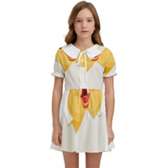 Cute Chick Kids  Sweet Collar Dress by RuuGallery10