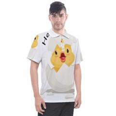 Cute Chick Men s Polo Tee by RuuGallery10