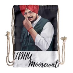 Moosewala Drawstring Bag (large) by Mayank