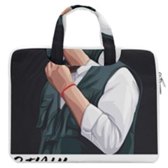 Moosewala Macbook Pro 13  Double Pocket Laptop Bag by Mayank