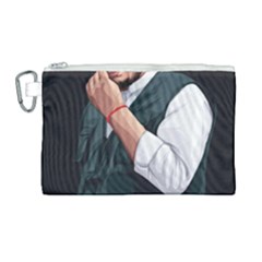 Moosewala Canvas Cosmetic Bag (large) by Mayank