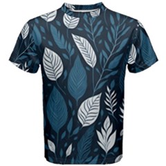 Pattern Flower Texture Men s Cotton Tee